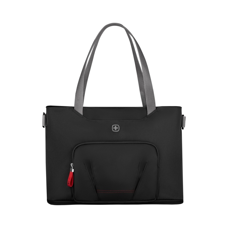Torba na laptop WENGER Motion Deluxe Tote, 15,6", 180x460x310mm, czarna, Torby, teczki i plecaki, Akcesoria komputerowe