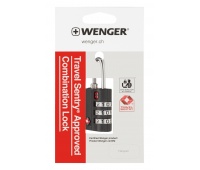 Padlock with combination lock WENGER, black
