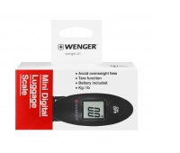 Travel scale WENGER, electronic, black