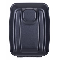 Key lock box DONAU TECH, with digital lock, 115x95x40 mm, black and silver