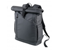 Plecak rolowany TROIKA Black Roll Top, czarny, Ekskluzywne, Gadżety