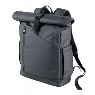 Plecak rolowany TROIKA Black Roll Top, czarny, Ekskluzywne, Gadżety