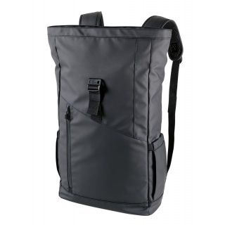 Plecak rolowany TROIKA Black Roll Top, czarny, Ekskluzywne, Gadżety