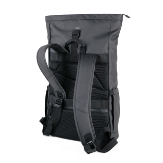 Plecak rolowany TROIKA Black Roll Top, czarny, Ekskluzywne, Gadżety
