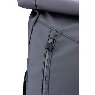 Plecak rolowany TROIKA Black Roll Top, czarny, Ekskluzywne, Gadżety