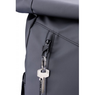 Plecak rolowany TROIKA Black Roll Top, czarny, Ekskluzywne, Gadżety