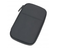 Etui podr&oacute;żne TROIKA Black Tech Traveller, czarne, Ekskluzywne, Gadżety