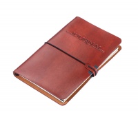 Notes TROIKA Bullet Journal, A5, w kropki, brązowy