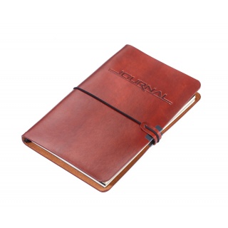 Notes TROIKA Bullet Journal, A5, w kropki, brązowy, Ekskluzywne, Gadżety