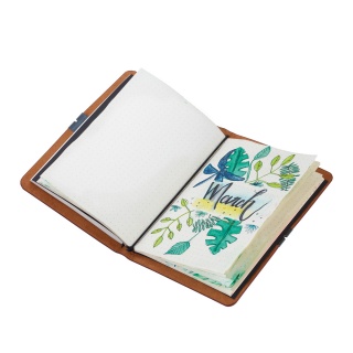 Notes TROIKA Bullet Journal, A5, w kropki, brązowy, Ekskluzywne, Gadżety