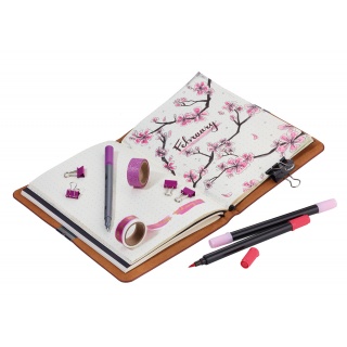 Notes TROIKA Bullet Journal, A5, w kropki, brązowy, Ekskluzywne, Gadżety