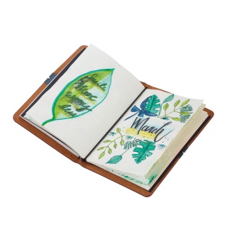 Notes TROIKA Bullet Journal, A5, w kropki, brązowy, Ekskluzywne, Gadżety