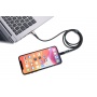 Kabel ładujący TROIKA Speedy, 1m, przejściówka USC-C na lightning, czarny, Złącza i adaptery, Akcesoria komputerowe