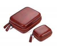 Zestaw etui TROIKA Onpack, 2 szt., brązowe, Ekskluzywne, Gadżety
