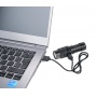 Flashlight TROIKA Eco Knicklicht Micro, 5 modes, black