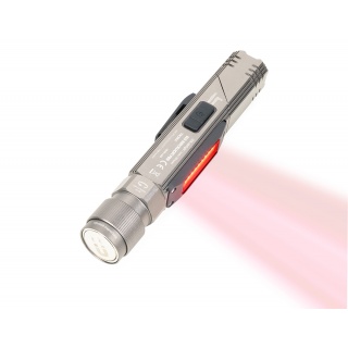 Latarka TROIKA Eco Knicklicht Pro, LED, 5 funkcji, szara, Latarki, Urządzenia i maszyny biurowe