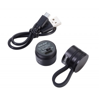 Latarka TROIKA Eco Run, z magnesem, LED, czarna, Latarki, Urządzenia i maszyny biurowe