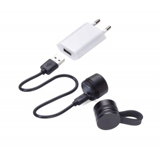 Latarka TROIKA Eco Run, z magnesem, LED, czarna, Latarki, Urządzenia i maszyny biurowe