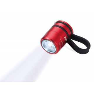 Latarka TROIKA Eco Run, z magnesem, LED, czerwona, Latarki, Urządzenia i maszyny biurowe