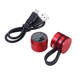 Latarka TROIKA Eco Run, z magnesem, LED, czerwona, Latarki, Urządzenia i maszyny biurowe