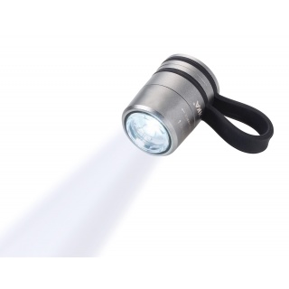 Latarka TROIKA Eco Run, z magnesem, LED, tytan, Latarki, Urządzenia i maszyny biurowe