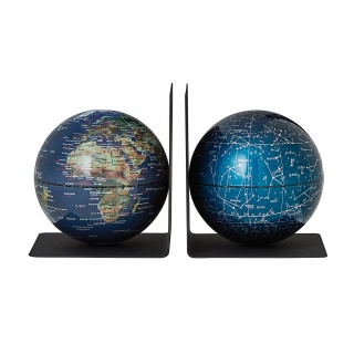 Zestaw globus&oacute;w TROIKA Bookglobe, śr. 13cm, 2 szt., układ gwiazd, Globusy, Artykuły szkolne