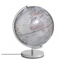 Globus podświetlany TROIKA Stellar Light, śr. 30cm, metalowa podstawa, srebrny, Globusy, Artykuły szkolne
