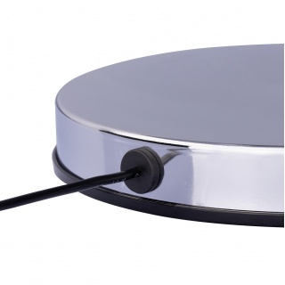 Globus podświetlany TROIKA Stellar Light, śr. 30cm, metalowa podstawa, srebrny, Globusy, Artykuły szkolne