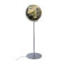 Globus TROIKA Sojus City Light, śr. 43cm, oświetlenie, metalowa podstawa, niebiesko-zielony, Globusy, Artykuły szkolne