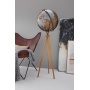 Globus TROIKA Sputnik, na stojaku, śr. 43cm, wys. 1,40m, brązowo-srebrny, Globusy, Artykuły szkolne