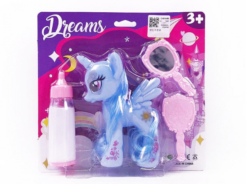 JEDNOROŻEC Z AKCESORIAMI 0125, Zabawki