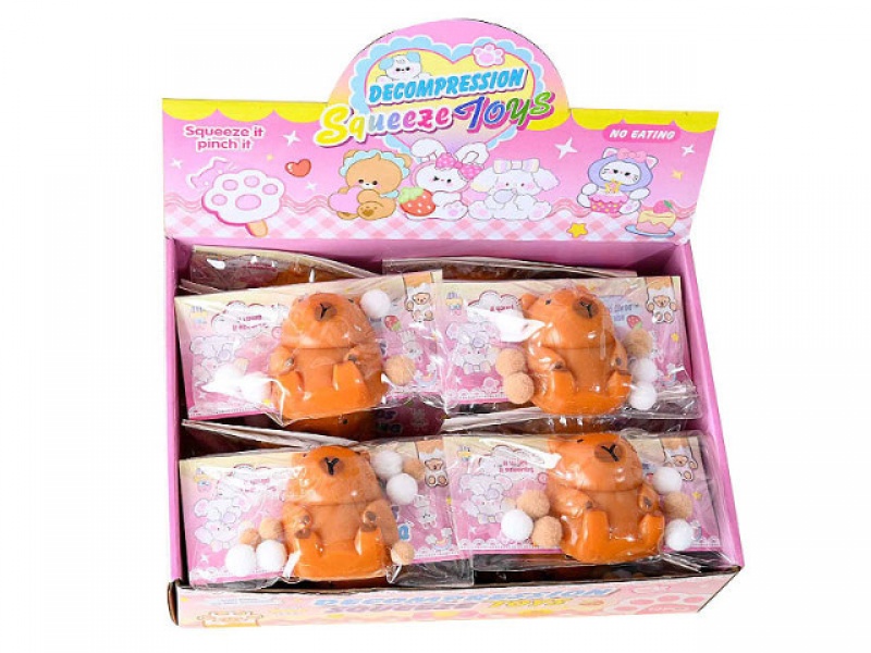 GNIOTEK KAPIBARA 1052, Gluty, gniotki, Zabawki