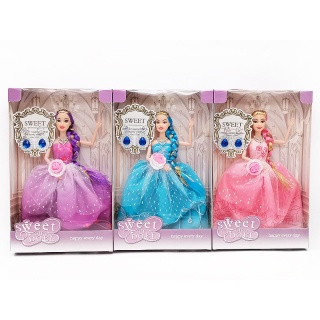 LALKA SUKNIA BALOWA 7888, Lalki, Zabawki