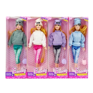 LALKA W SWETRZE 9844, Lalki, Zabawki