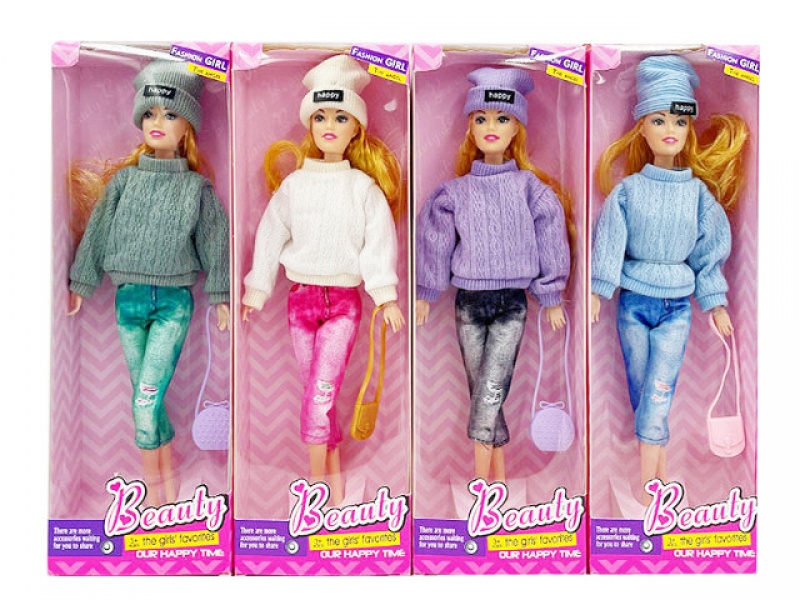 LALKA W SWETRZE 9844, Lalki, Zabawki