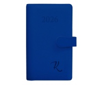 KALENDARZ KSIĄŻKOWY 10x18cm.NYKS ZATRZ.TDW 2026 KALENDARZ KSIĄŻKOWY 10x18cm.NYKS ZATRZ.TDW 2026, Tygodniowe, Kalendarze