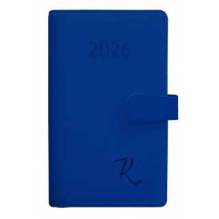 KALENDARZ KSIĄŻKOWY 10x18cm.NYKS ZATRZ.TDW 2026, Tygodniowe, Kalendarze