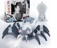 Cyber pająk R/C światło dźwięk spray 29x24x1cm win