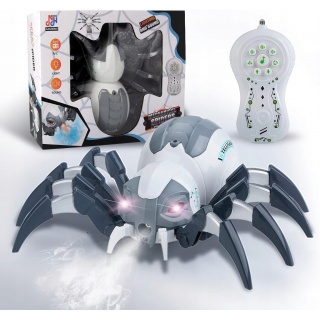 Cyber pająk R/C światło dźwięk spray 29x24x1cm win, Zabawki