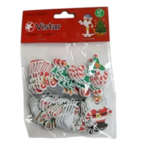 ART. KREATYWNY BN CHOINKA,LIZAK,MIKOŁAJ,RENIFER, Naklejki, Art. kreatywne