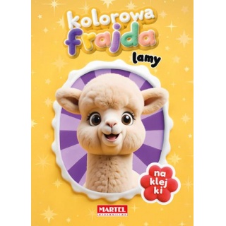 KOLOROWA FRAJDA. LAMY Z NAKLEJKAMI, Kolorowanki, Książeczki