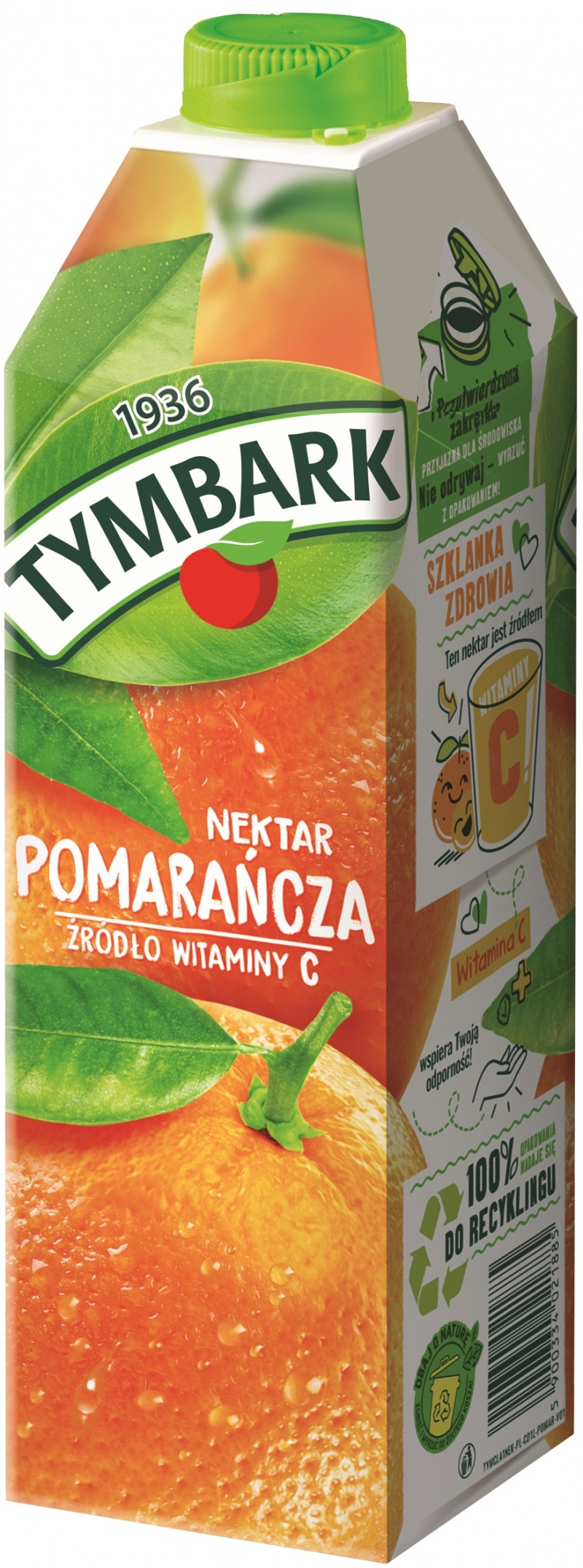 Nectar , 1l, orange, a TYMBARK SPWP-021885 Nectar TYMBARK, 1l, orange, Juices, Groceries
