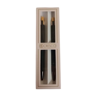 DŁUGOPIS+OŁ&Oacute;WEK DYPLOMAT W ETUI 28 CZARNY, Zestawy, Art. do pisania i korygowania