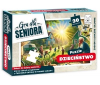 GRA DLA SENIORA. PUZZLE DZIECIŃSTWO, 30 elementów, Puzzle