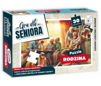GRA DLA SENIORA. PUZZLE RODZINA