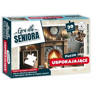 GRA DLA SENIORA. PUZZLE USPOKAJAJĄCE, 30 elementów, Puzzle