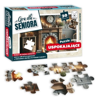 GRA DLA SENIORA. PUZZLE USPOKAJAJĄCE, 30 elementów, Puzzle
