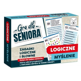 GRA DLA SENIORA. LOGICZNE MYŚLENIE, Towarzyskie, Gry