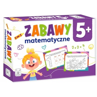 KANGUR ZABAWY MATEMATYCZNE 5+, Edukacyjne, Książeczki