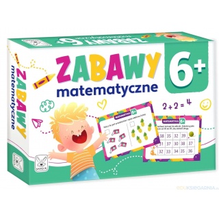 KANGUR ZABAWY MATEMATYCZNE 6+, Edukacyjne, Książeczki